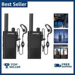 T26 Walkie Talkies Long Range, Rechargeable Li-ion Battery 16 FRS Channel Two...