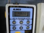 RARE! Alinco DJ-C4 UHF (440MHz) Credit Card Transceiver in box! (Tested!)