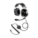 Arrowmax AHDH0042-BK-K2 PNR Noise Isolation Headphone Compatible with BaoFeng BTECH UV-5R UV-5RA UV-5RE UV-5R3 BF-F8HP UV-82HP Kenwood 2-PIN 2 Pin Radios NX-1200 NX-1300 NX-P1200 NX-P1300 NX-3220
