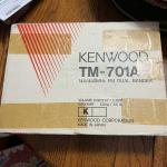 NOS Kenwood TM-701A Dual Band Ham Radio Transceiver 144/440Mhz New in Box