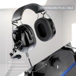 Arrowmax AHDH0042-BK-K2 PNR Noise Isolation Headphone Compatible with BaoFeng BTECH UV-5R UV-5RA UV-5RE UV-5R3 BF-F8HP UV-82HP Kenwood 2-PIN 2 Pin Radios NX-1200 NX-1300 NX-P1200 NX-P1300 NX-3220