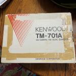 NOS Kenwood TM-701A Dual Band Ham Radio Transceiver 144/440Mhz New in Box