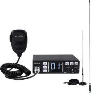 Retevis MB3 AM/FM Dual Mode CB Radio 40CH Emergency Channel 9/19 for Truckers