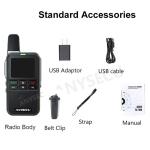 Anysecu T86 Android 8.1 4G POC Network Radio Support Zello WIFI Walkie Talkie