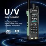 New BAOFENG DM32 Walkie Talkie DMR GPS 10W Programming Multi Band Wireless Copy Frequency Type-C DM-32UV Ham 2 Way Ra