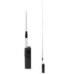 UAYESOK Telescopic 27MHz CB Antenna BNC Connector for Cobra HH50WXST HHRT50 C75WXST Midland 75-822 75-785 Uniden BC75XLT BC125AT PRO401HH Handheld Cb Radio Scanner
