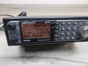 Uniden Bearcat BCT15X Base Station Radio Scanner UHF VHF Trunking Black