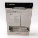 RadioShack PRO-197 Digital Trunking Desktop Mobile Scanner w/Box & Extras Tested