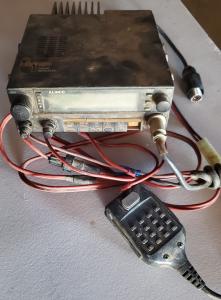 Alinco DR-570T VHF/UHF FM Ham Radio Transceiver Twin Band Black w/ Microphone