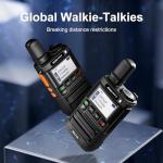 GODPTT Global Walkie Talkie【Free for Life】, Long Range Radio, Nationwide Unlimited Range, 4G LTE PoC Two-Way Radio, Stable Signal, Long Battery Life, Max Durability (8-Pack)