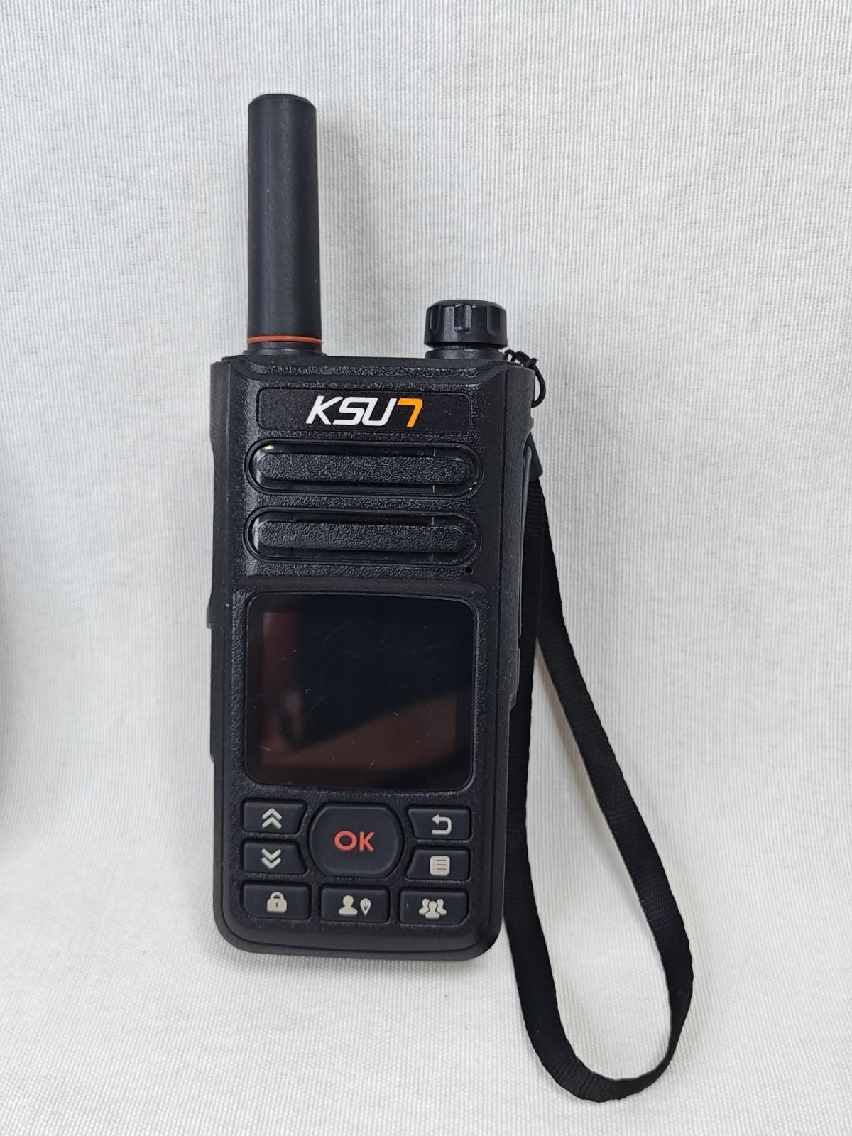 KSUN ZL10 4G LTE Zello Walkie Talkie WiFi GPS PoC Two Way Radio Long Range NWT 