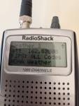 Radio Shack PRO-97 1000 CH Triple Trunking Scanner Receiver Radio - Tested