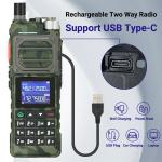 1PACK BAOFENG UV-25 WALKIE TALKIE LONG RANGE TRI-POWER TWO WAY HAM RADIO 10WATT
