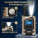 (Lifetime Free) Unlimited Range Walkie Talkies Long Range Global Rapid POC 4G Two Way Radios with Nationwide-PTT Walkie Talkies for Adults,Long Distancefor Truck Fleet,Family,Camping(2-Pack)