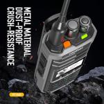 Radtel RT-860 Multi Band Ham Radio HF UHF VHF Dual Band with AM USB LSB CW CB LW MW SW SSB Reception, 1024 Channels, 2000mAh Battery, Type-C Charging (with SW/MW Antennas)