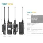 Radtel RT-860 Multi Band Ham Radio HF UHF VHF Dual Band with AM USB LSB CW CB LW MW SW SSB Reception, 1024 Channels, 2000mAh Battery, Type-C Charging (with SW/MW Antennas)