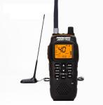 President Road Warrior CB Radio Kit –President Jerry AM/FM Handheld CB Radio w/Vehicle Charging System and Virginia F (Fixed Angle) Antenna Bundle, Suitable Communication for Off-Road Enthusiasts.