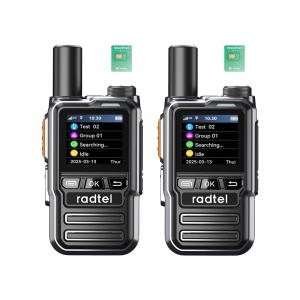 Radtel P8 PoC Radio (Push-to-Talk Over Cellular), Unlimited Range Nationwide ...