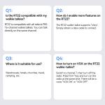 Retevis RT22 Walkie Talkies Two Way Radio Long Range VOX For School/Store 10Pack