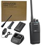 Kenwood ProTalk NX-P1202AV VHF Two-Way Portable Radio (2 W), 64 Channels & 4 Zones, 1,000 mW Loud Speaker, 11 Mil-Spec Standards 810 (C/D/E/F/G) & IP54/55