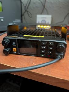 Alinco DR-MD500 Dual Band VHF/UHF Analog Digital Transceiver w/Mic, Manual, Cabl