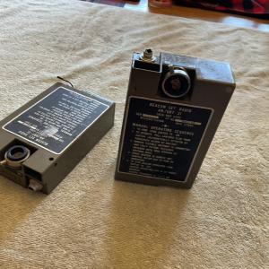 Lot Of 2 Military Radio Pilot Rescue Beacon Survival AS IS URT-21 Untested