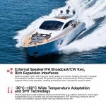 OMIZN 5558 SSB CB Radio 10-Meter Multi-Mode Mobile Transceiver, 50W AM/FM/CW 45W SSB, 360 Channels Programmable, Instant Channel 9, NB/ANL, SWR Calibration, ASQ for Long Range