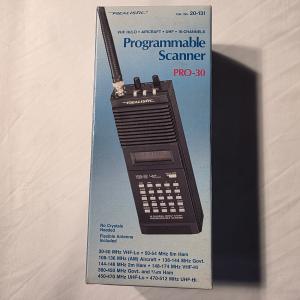 VINTAGE Realistic PRO-30 Programmable Scanner - NEW OLD STOCK - NOS Sealed