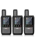 KUSN Rapid Lifetime Free Global Walkie Talkies with SIM Cards Unlimited Range, 4G LTE PoC Nationwide PTT Two Way Radios for Family,Outdoor,Logistics, 3 Pack (CT12Plus)