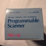 VINTAGE Realistic PRO-30 Programmable Scanner - NEW OLD STOCK - NOS Sealed