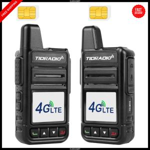 TIDRADIO TD-M15 Rapid Global Walkie Talkies 5000 Mile Long Range Poc radios, ...