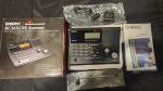 Uniden Bearcat BC365CRS Scanner, 500 Channels, FM Radio, Alarm Clock, Used.