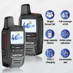 Unlimited Range Walkie Talkies - 5000 Miles POC Two Way Radio with Headset