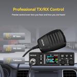 Retevis MB3B CB Radio Kit with Antenna, NRC Noise Cancellation, Long Range CB Mobile Radio, WX Channel, Brightness Color LCD, AM/FM, 12V/24V, EMG Channels 9/19 Radios for Long Haul Trucker Off-Road