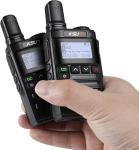 4G POC Walkie Talkies with 1 Year SIM - Long Range 5000 Miles (2 Pack)