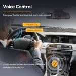 Retevis MateTalk C4 Two Way Radio Long Range,Hands Free Walkie Talkie with Shoulder Mic,Smart Voice Control,19-Hours,Noise Reduction,Type-C,Repeater Capable,GMRS 2 Way Radio for Work Jobsite (6 Pack)