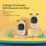 CBCBTWO GM-168 Walkie Talkies Elk 4G LTE PoC Two Way Radio Unlimited Range 5000+ Miles, Nationwide PTT with SIM Card & Data, No Monthly Fee 1st Year, Long Distance Radio for Married Couples Family