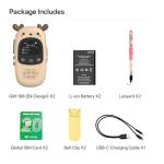 CBCBTWO GM-168 Walkie Talkies Elk 4G LTE PoC Two Way Radio Unlimited Range 5000+ Miles, Nationwide PTT with SIM Card & Data, No Monthly Fee 1st Year, Long Distance Radio for Married Couples Family