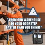 Global Lifetime Free Rapid Walkie Talkies 4G LTE PoC PTT Two Way Radios 2PCS SIM