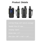 Lifetime Free Global Walkie Talkies Unlimited Range 4G PoC Radio Nationwide...