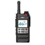 KSUN ZL35 4G Network Radio WiFi Walkie Talkie Long Range with Hotspot Bluetooth-Compatible Handheld LTE/PoC Two Way Radio for Android 8.1 Push-to-Talk Intercom Radio