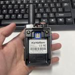 （Lifetime Free） Global Unlimited Range 4G LTE PoC Rapid Walkie Talkies Silver 