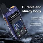 Lifetime Free Global 4G LTE PoC Walkie Talkies | Unlimited Nationwide Range PTT Radios with Dedicated SIM Card & Noise-Canceling Headset, Professional Business Communication Tool (2-Pcs)