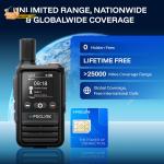 POC-1, Lifetime Free Global Walkie Talkies Long Range, 4G LTE Unlimited Range P