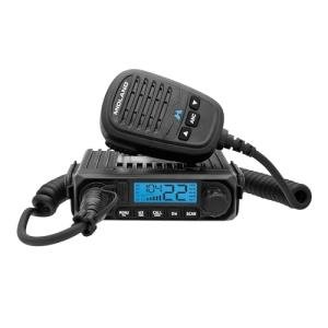 Midland MXT115P PRO MicroMobile GMRS Two-Way Radio – 15-Watt Mobile Radio with IP67 Waterproof Design, NOAA Weather Radio, Intercom & PA Capability, Magnetic Mount Antenna, Vehicle GMRS Radio