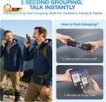 POC-1, Lifetime Free Global Walkie Talkies Long Range, 4G LTE Unlimited Range P