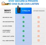 POC-1, Lifetime Free Global Walkie Talkies Long Range, 4G LTE Unlimited Range P