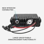 Midland MXT115P PRO MicroMobile GMRS Two-Way Radio – 15-Watt Mobile Radio with IP67 Waterproof Design, NOAA Weather Radio, Intercom & PA Capability, Magnetic Mount Antenna, Vehicle GMRS Radio