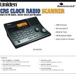 Police Scanner Digital Uniden Emergency Alert Scanners Weather Fire FM Radio 500