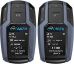 OMIZN BK Walkie Talkie Unlimited Range, 4G LTE POC Two Way Radio with AES256 Encrypted Noise Reduction Type-C Charging for Commercial, Industrial, Family, Security, Outdoor